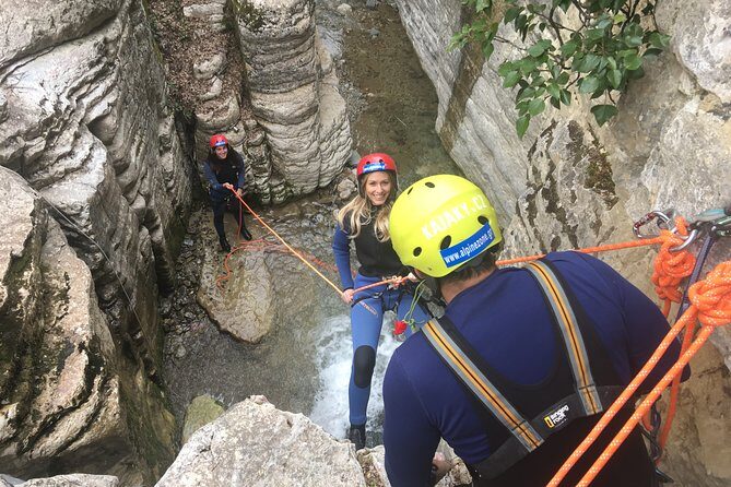 Canyoning trip at Zagori area of Greece - Section A - Key Points