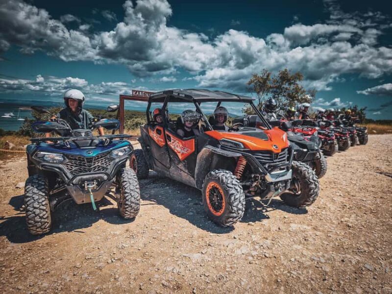 Cape Kamenjak Quad Safari 2.5h  Cliff Jump & Safari Bar - What to Expect During the 2.5-Hour Ride