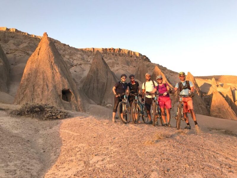 Cappadocia: Biking Tour with local lunch& transfer&guide - Itinerary Breakdown: From Swords to Fairy Chimneys
