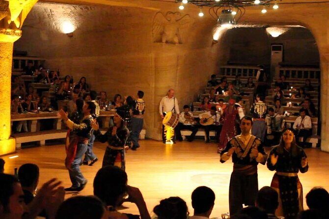 Cappadocia Cave Restaurant for Dinner and Turkish Entertainments - Key Points