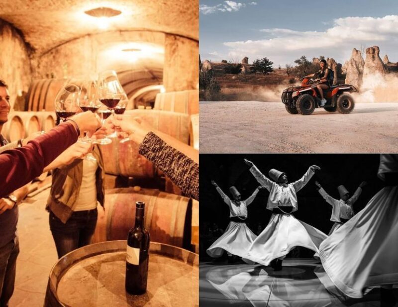 Cappadocia: Combo Tour with Wine Tasting and Adventure Tours - Cappadocia: Combo Tour with Wine Tasting and Adventure Tours