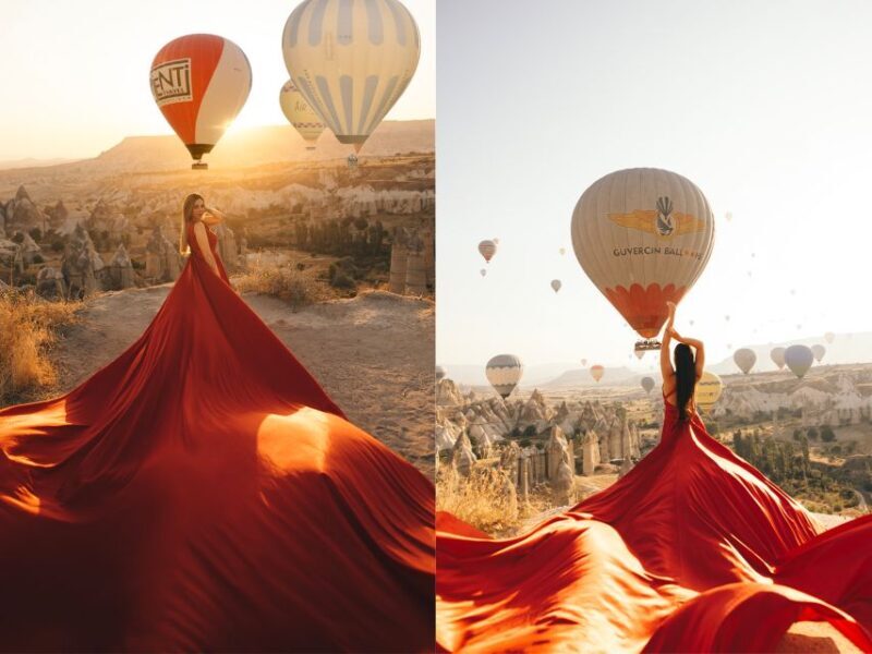 Cappadocia: Photo Shooting With Flying Dresses - A Picture-Perfect Adventure in Cappadocia: Flying Dresses Photo Shoot