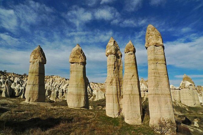 Cappadocia Red Tour - Panoramic View from Esentepe and Uchisar Castle