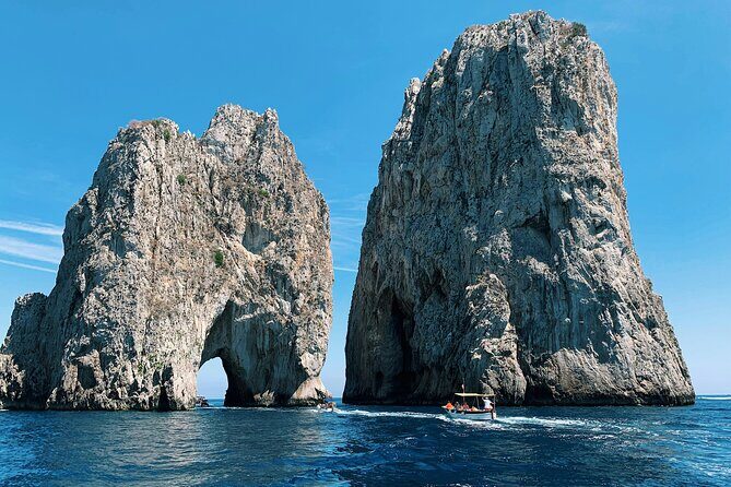 Capri Private Boat Excursion with Faraglioni and Blue Grotto - Key Points