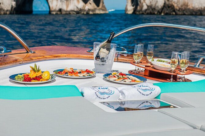 Capri Private Boat Tour from Sorrento, Positano or Naples - Visiting the Grottos and Swimming Spots