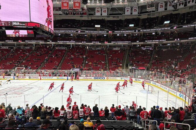 Carolina Hurricanes Ice Hockey Game Ticket at Lenovo Center - The Experience of Attending a Hurricanes Game at Lenovo Center