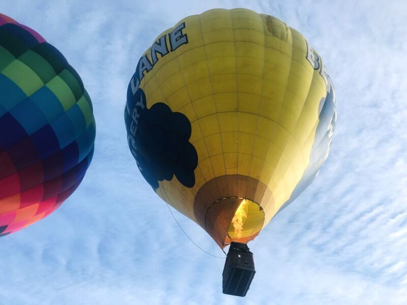 Carson City: Hot Air Balloon Flight - The Post-Flight Experience and Its Drawbacks