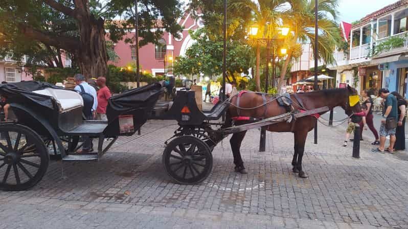 Cartagena: COLLONIAL HORSE DRAWN CARRIAGE by THE OLD CITY - Key Points
