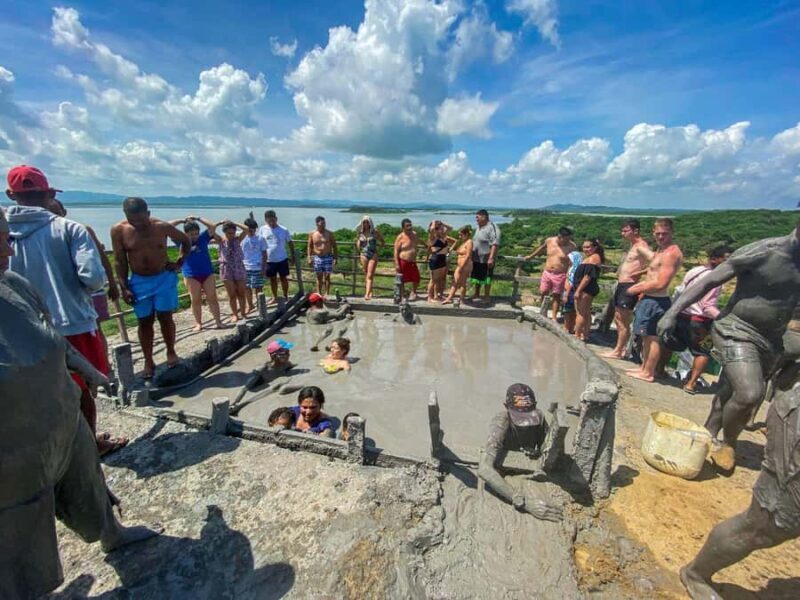 Cartagena: Mud Volcano Bathing and Beach & Pool Relaxation - Key Points