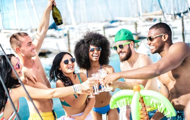 Cartagena: Party Boat to Cholon Beach with 2 Drinks & Lunch - Cartagena: Party Boat to Cholon Beach with 2 Drinks & Lunch