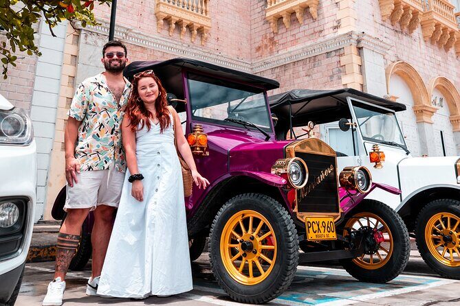 Cartagena Private Classic Car Tour Up to 5+ Bilingual Guide - Key Points