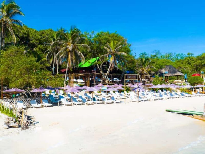 Cartagena: Rosario Island Beach Club Day Trip and OPEN BAR - Key Points