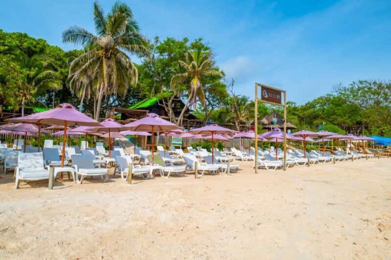 Cartagena: Rosario Island Beach Club Day Trip and OPEN BAR - The Sum Up