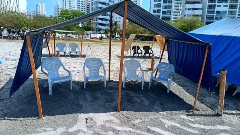 Cartagena: SUN TENT and CHAIRS on the Castillogrande beach - FAQ