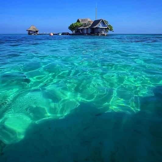 Cartagena: Tour 4 x 1 speedboat-Rosary Islands-Agua Azul-Cholón-Barú - FAQs