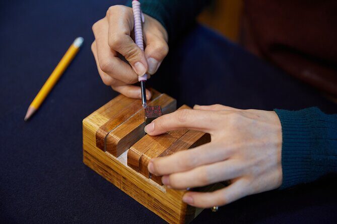 Carving a Korean Stone Seal with Jeongju in Insadong Seoul. - Authentic Cultural Insights