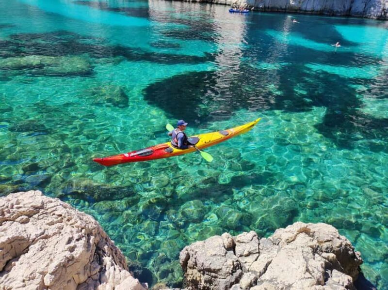 Cassis: Sea kayaking day in the Calanques National Park - Key Points
