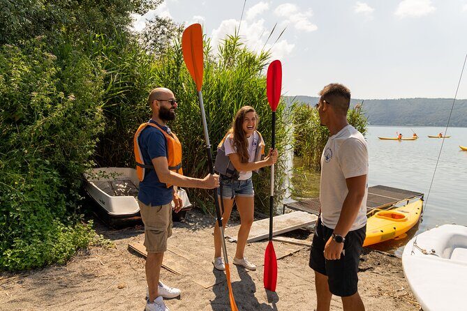 Castel Gandolfo Lake Kayak and Swim Tour - The Itinerary in Detail
