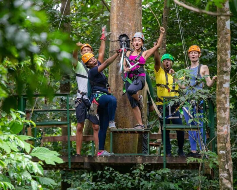 Castries, St. Lucia - Adrenaline Zipline - Key Points