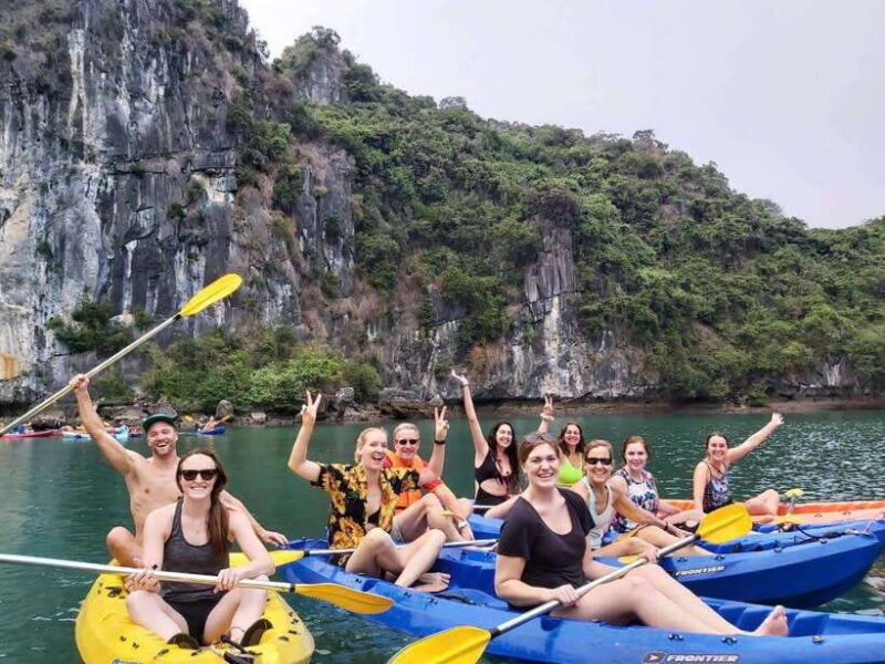Cat Ba: Lan Ha Bay Halfday Cruise with Kayaking - Swimming and Beach Relaxation