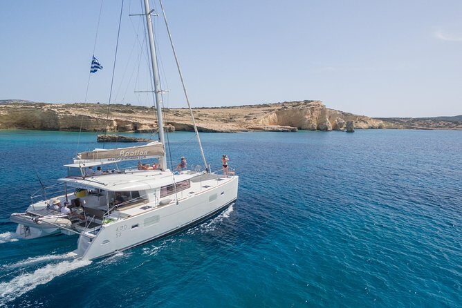 Catamaran All inclusive-Day Cruise to Naxos or Paros with Lunch - The Itinerary: What to Expect
