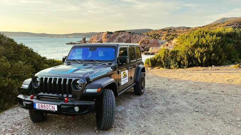 Catamaran Cruise to Kleftiko & Jeep Safari Sunset Experience - An Authentic Day on Milos: Catamaran & Jeep Safari Experience