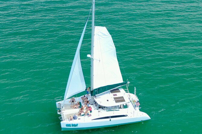 Catamaran Day Sail Shelling Excursion 42ft. Mainecat Cool Beans - Quick Overview: Setting Sail with Mainecat Cool Beans