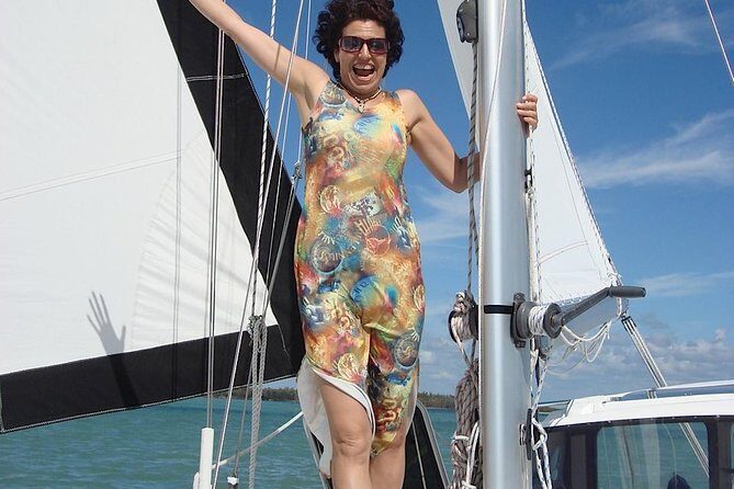 Catamaran Day Sail Shelling Excursion 42ft. Mainecat Cool Beans - Key Points