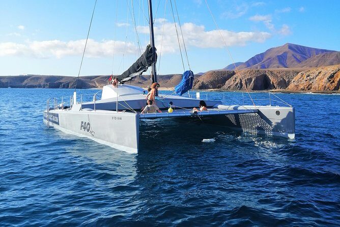 Catamaran F40 Lanzarote sailing - In-Depth Review of the Lanzarote Catamaran F40 Sailing Tour
