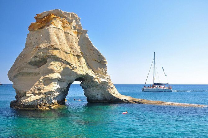 Catamaran Full Day Cruise: Poliegos - Kleftiko - Practical Details and Tips