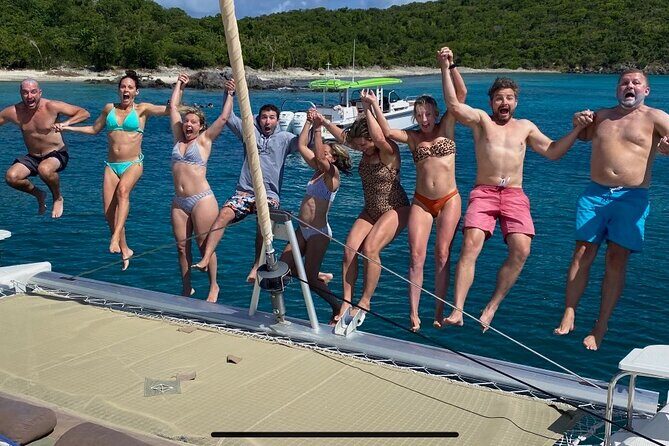 Catamaran Sail to Jost Van Dyke (Soggy Dollar Bar) - The Experience in Detail: What You Can Expect