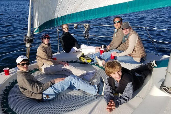 Catamaran Sailing Cruise on San Diego Bay for up to 6 Guests - Experience the Calm of San Diego from the Water: A Private Catamaran Sailing Cruise