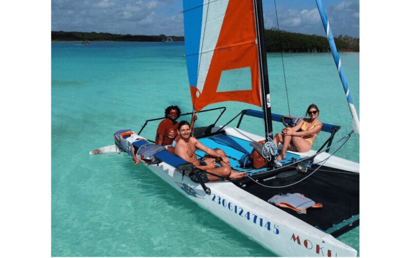 Catamaran Sailing Experience at Bacalar Lagoon. - The Route and Key Stops