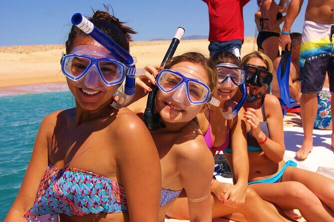 Catamaran Snorkel at Los Cabos! Gorgeous Snorkel & Party + Round Transportation - FAQ