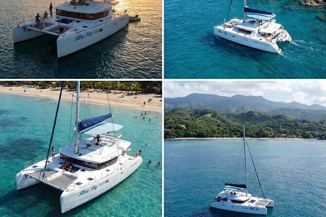 Catamaran with jacuzzi for groups Lunch and drinks Puerto plata - The Itinerary in Detail