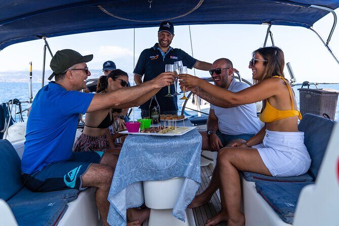 Catania boat tour along the coast with aperitif and snorkeling - The Details of the Experience