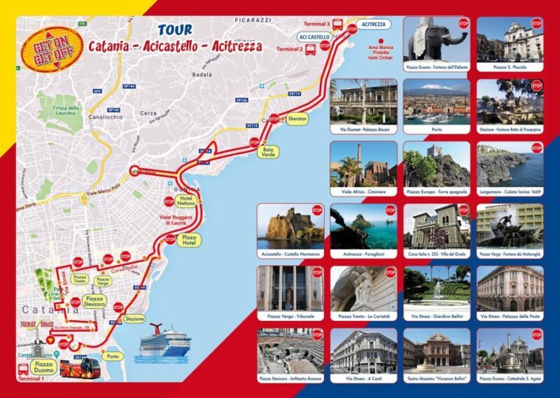 Catania: Hop-On Hop-Off Bus Tour to Acicastello & Acitrezza - Catania: Hop-On Hop-Off Bus Tour to Acicastello & Acitrezza
