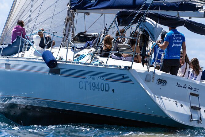Catania: Sail Cyclops Coast by Boat and Enjoy a Sicilian Aperitif - Duration and Group Size