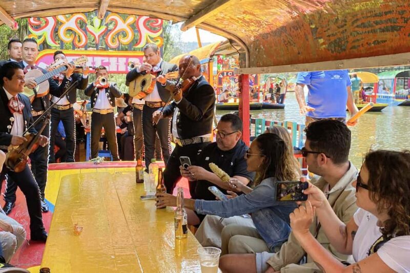 CDMX: Xochimilco Trajinera Party, Drinks, Mariachi & Tacos - Key Points