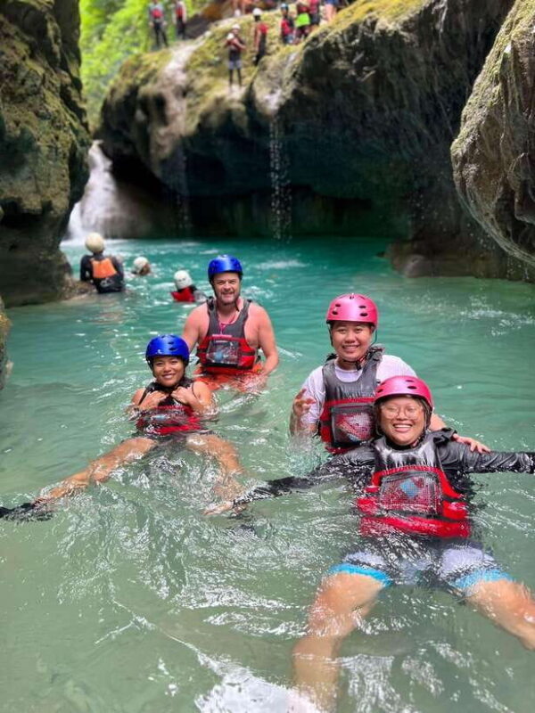 CEBU BEST ADVENTURE: Canyoneering at Kawasan Falls w lunch - The Sum Up