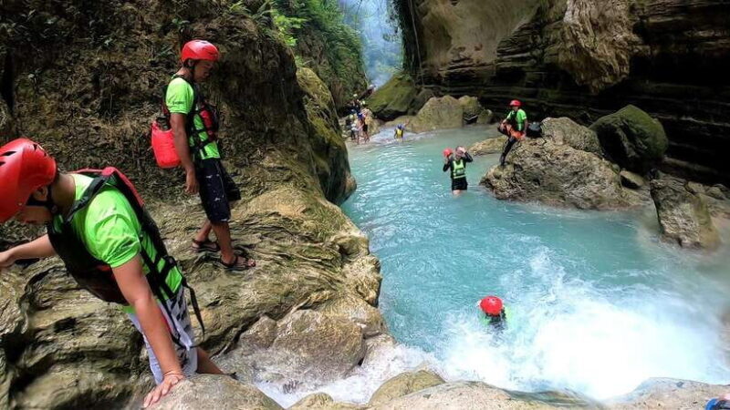 Cebu Moalboal Adventure Combo: Snorkel & Canyoneering +Lunch - Lunch with a View and a Relaxing End to the Day