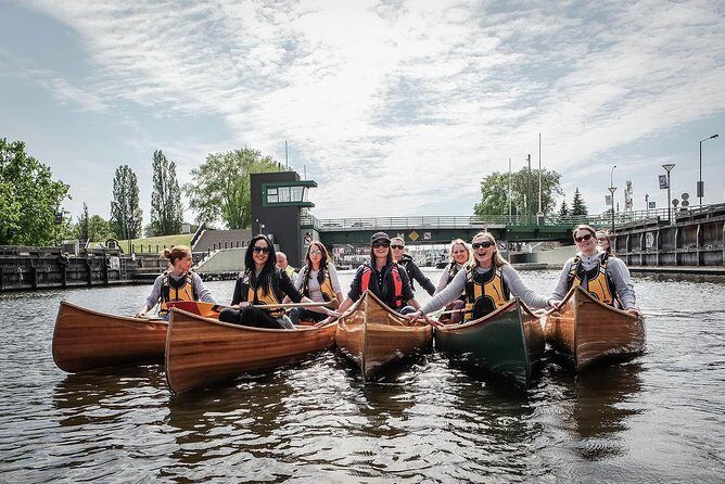 Cedar canoe tour in Klaipeda - ideal for Cruise Ship travelers. - Exploring Klaipeda from the Water: A Deep Dive