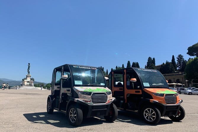 Center of Florence by golf cart - An Introduction to Florence’s Main Attractions in a Nutshell