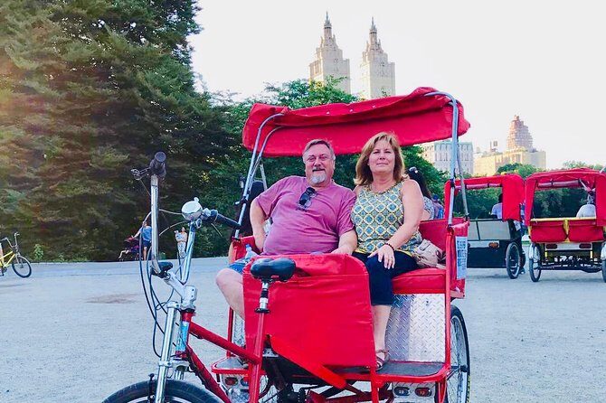 Central Park Private Pedicab Tour for 1 Hour - Key Points