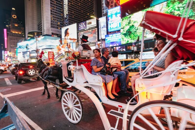 Central Park, Rockefeller & Times Carriage Ride (4 Adults) - Authentic Experiences and Practical Details