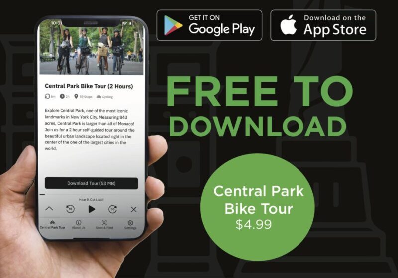 Central Park: Self-guided Bike Tour App - Audio + Written - The Sum Up