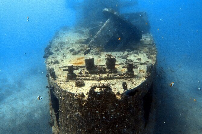 Certified Diver: 2-Tank Deep Wreck and Shallow Reef Dive Off Oahu