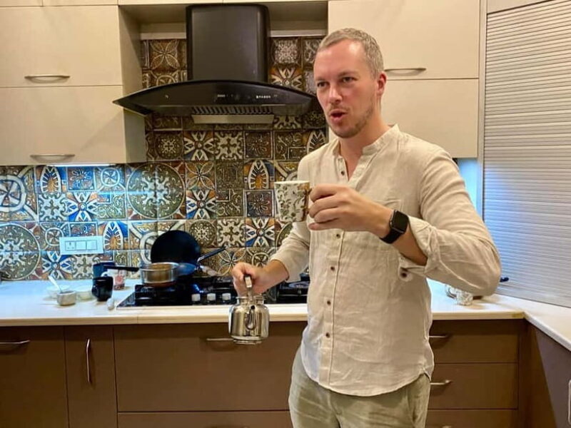 Chai Master Class - Savor Food in an Indian Family Home - Exploring the Heart of Indian Tea Culture