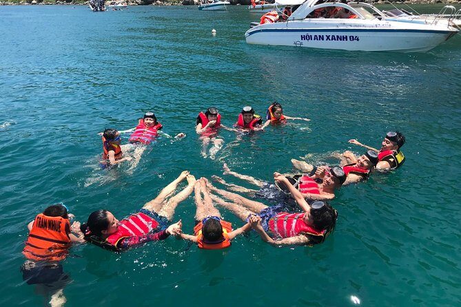 Cham Island Snorkeling Daily Group Tour, Sunbathing, nice beaches - Key Points