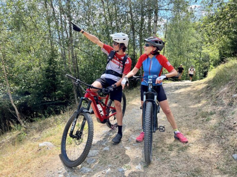 Chamonix, discovery of the valley by electric mountain bike - Key Points